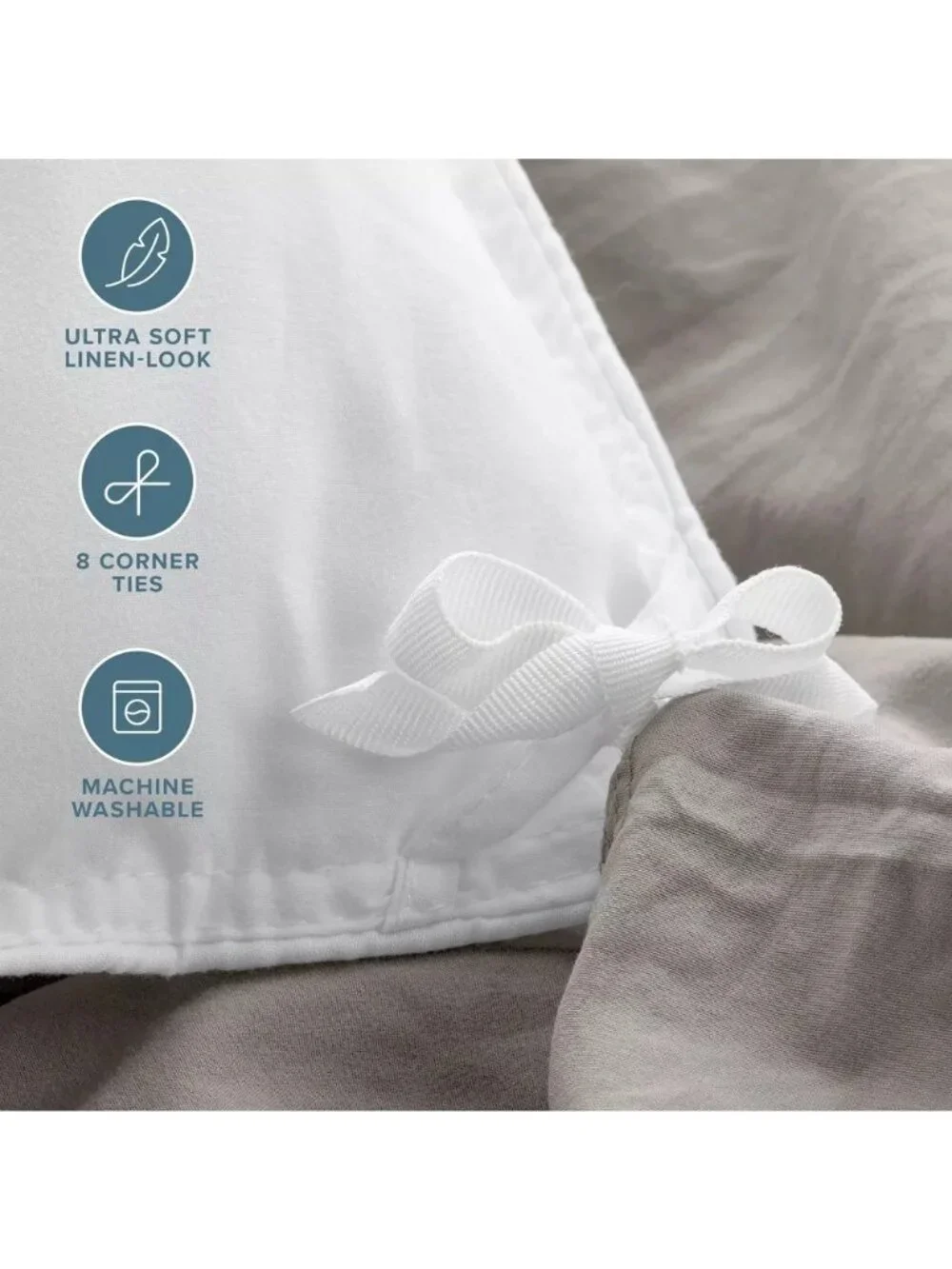 Bare Home includes duvet
